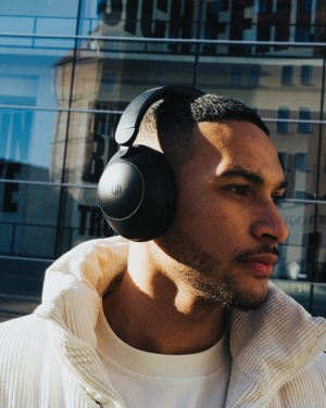 Logotrade promotional giveaway picture of: Urban Vitamin Cupertino RCS rplastic ANC headphone